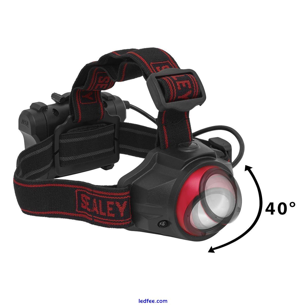 Sealey HT111R Rechargeable Head Torch 5W COB LED Auto Sensor 0 