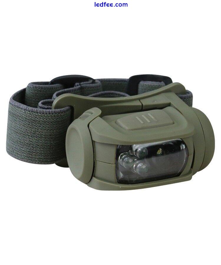 Tactical Predator Headlamp II Head Torch Lamp LED Red Filter Camping Molle Army 0 