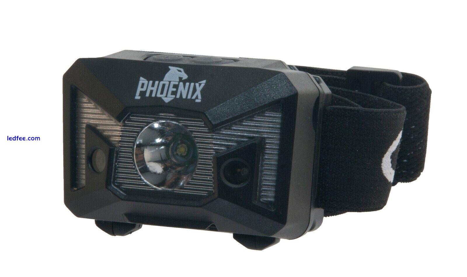 Phoenix Rechargeable Motion Activated LED Headlamp 1 