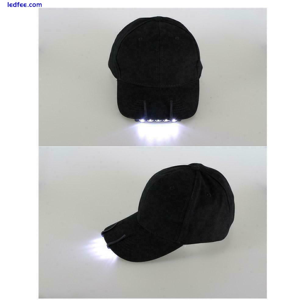 5 LED Headlight HeadLamp Flashlight Cap Hat Torch Head Z1P9 HOT Light Lamp F1H6 1 