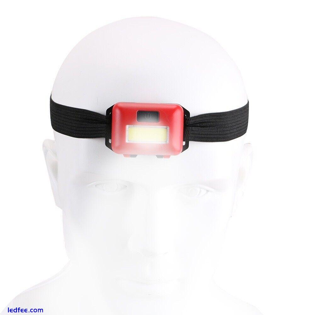 Lightweight Mini Torch Headlamp with Adjustable Strap Perfect for Cycling 4 