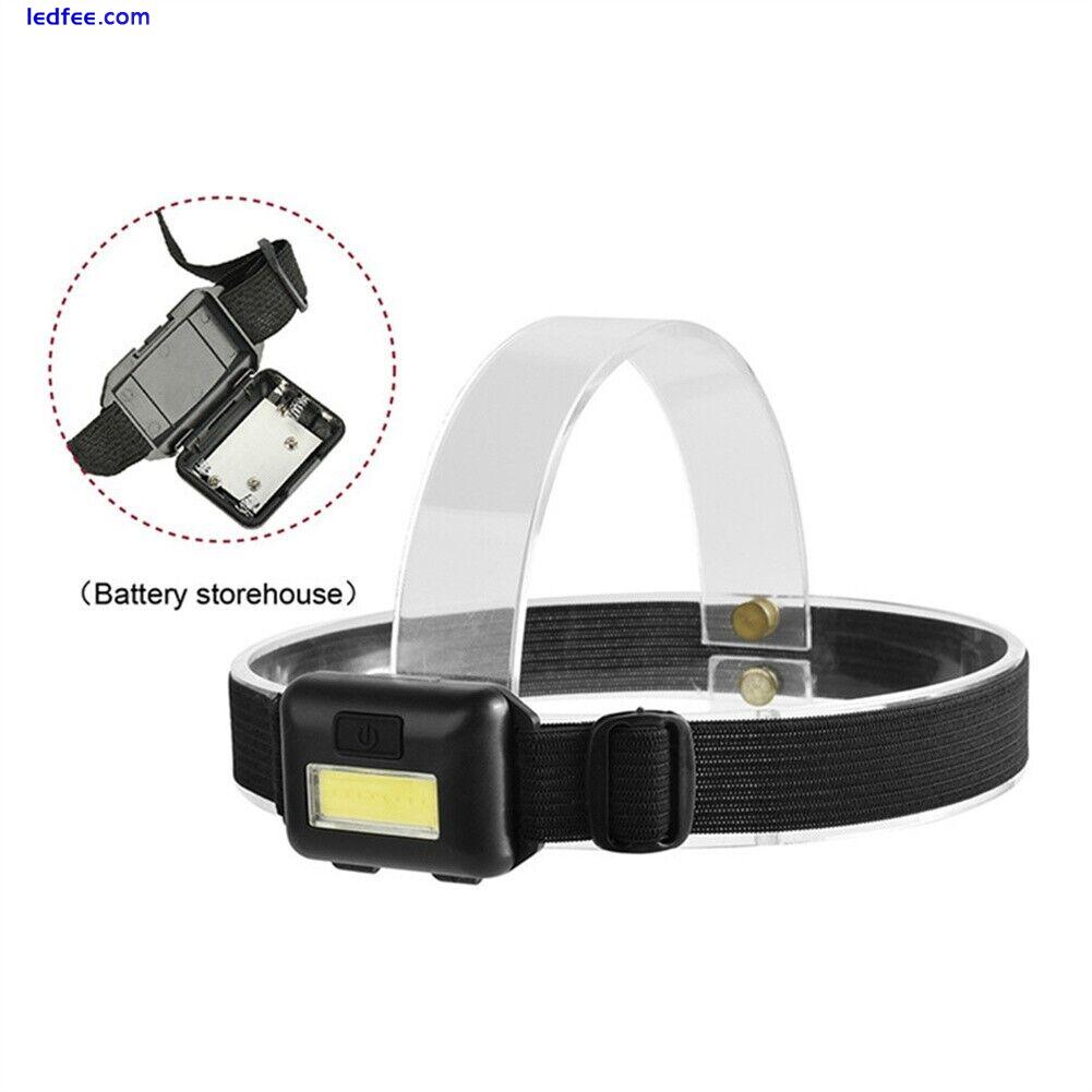 Lightweight Mini Torch Headlamp with Adjustable Strap Perfect for Cycling 3 