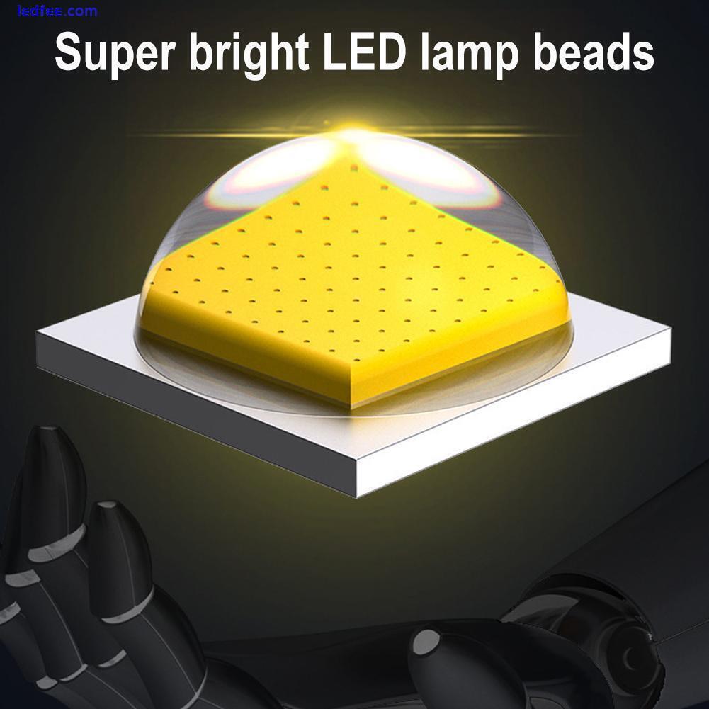 Waterproof LED Head Torch Headlight USB Rechargeable Headlamp 2024 I5D2 5 