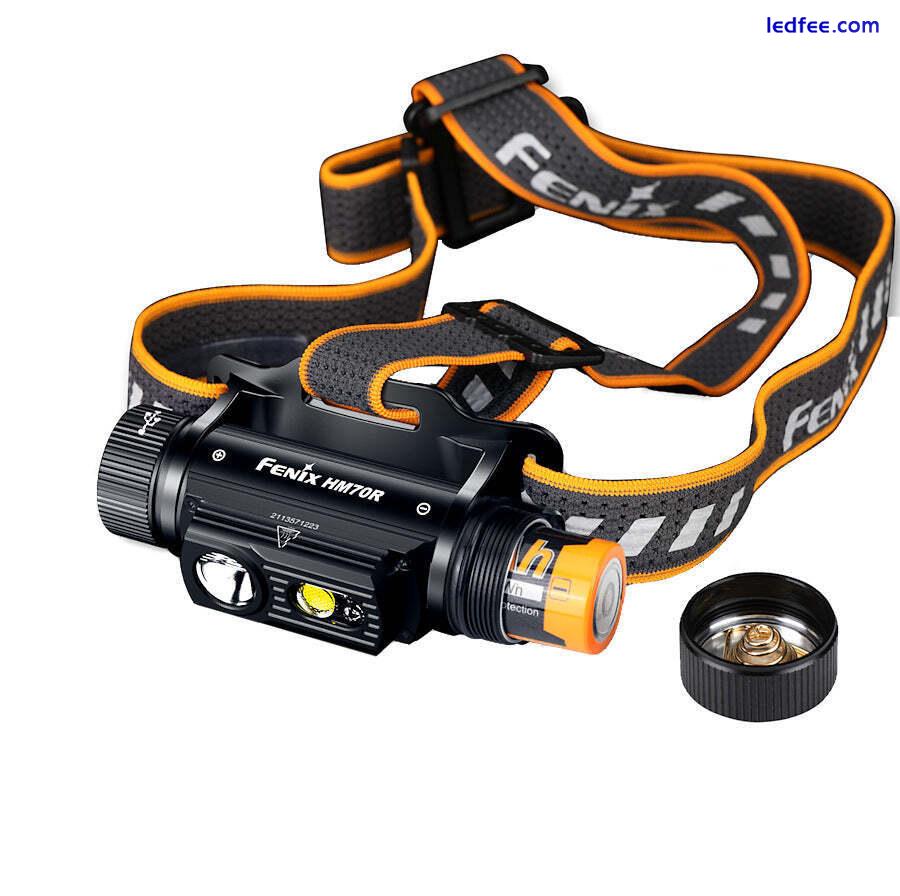 Fenix HM70R Headlamp 1600 Lumens Caving - Fishing Head Torch 0 