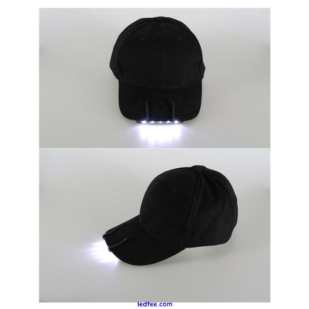 5 LED Headlight HeadLamp Flashlight Cap Hat Torch Head Light Lamp HOT R4D7 1 