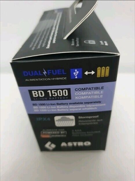 Black Diamond Astro 300 Lumen Head Torch Headlamp Octane Hybrid Dual Fuel F#3 1 