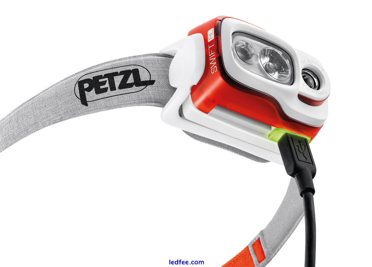 Petzl Swift RL Reactive Lighting 900 Lumens LED Headtorch 5 