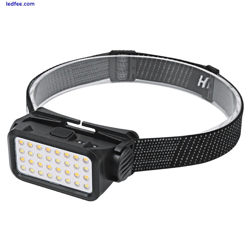 Rechargeable Camping Fishing Headlamp Torch 32LED Warm Light Super Bright Lamp 1 