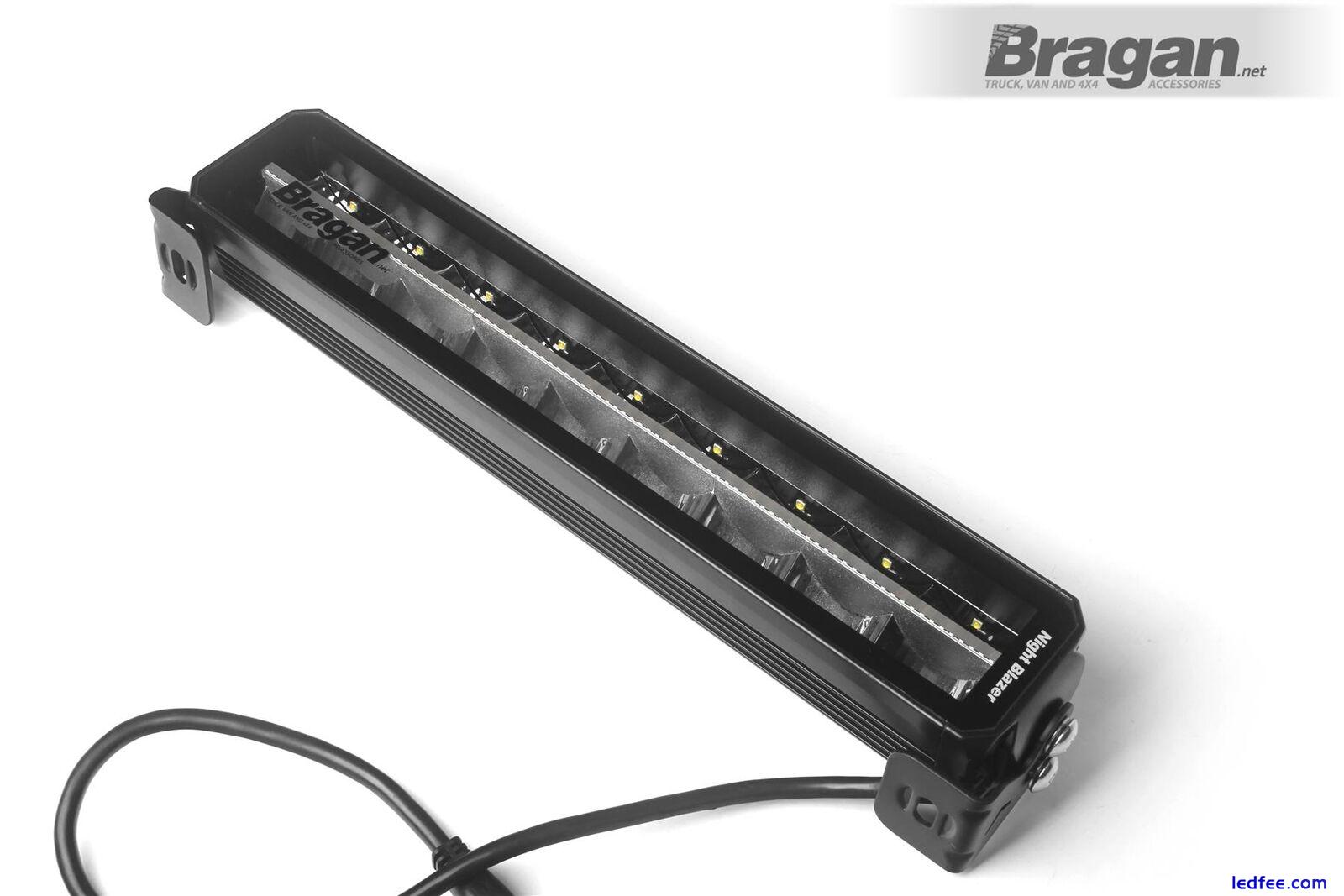 12v 24v Night Blazer 17" Dual Row LED Light Bar With DRL Park Light Row Function 3 