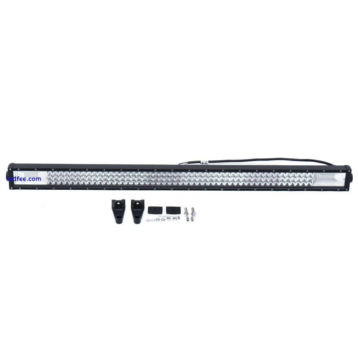 7D Three Row 42" inch 594W LED Light Lamp Bar Spot Flood Combo SUV 4X4 12V 24V 1 