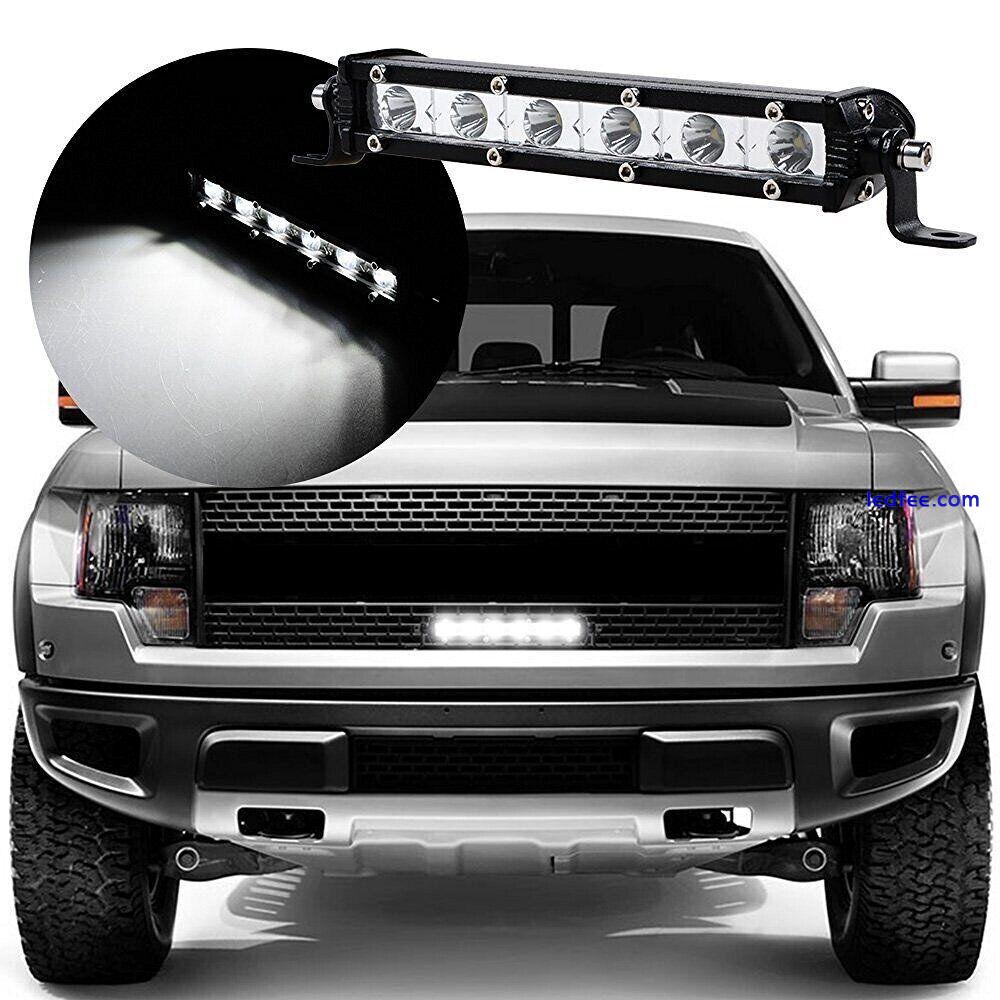 Led Light Work Bar 18W Light Lamp Driving Fog Offroad SUV 4WD Car Boat Truck ATV 2 
