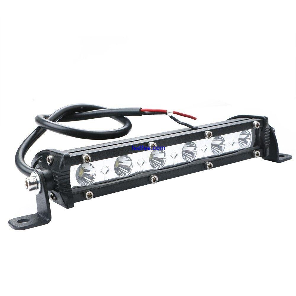 2x 18w Led Work Light Bar Spot Lights Driving Lamp Offroad Car Truck Suv 12v 24v 1 