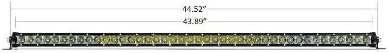 44" 126w Led Work Light Bar Spot Light Driving Lamp Offroad Car Truck Suv 12-24V 1 