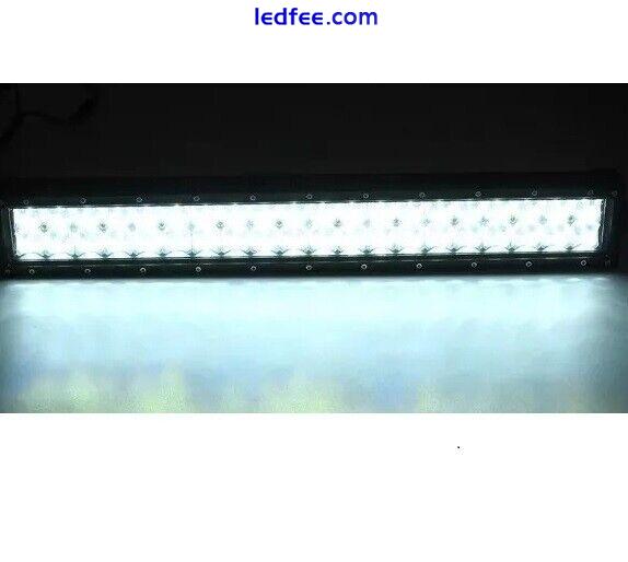 32" Led Light Bar 180w 4d Lens Spot Flood Work Lamp Recovery Pickup Truck Lorry 2 