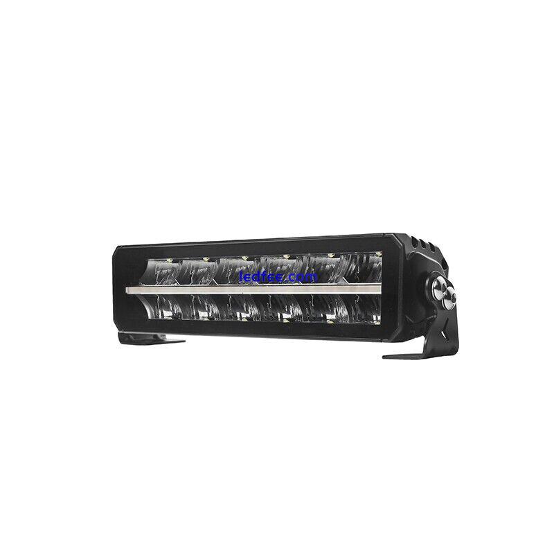 2x LED SPOT/DRL Light Bar 30cm Lamp 3 Functions White/Amber Truck Lorry SUV 0 