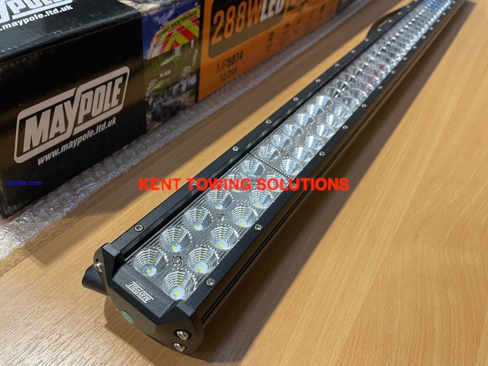 NEW LARGE 1115mm 288W LED 12V / 24V Light Bar For Trucks✅ 4X4✅ Van✅ Land Rover✅ 1 