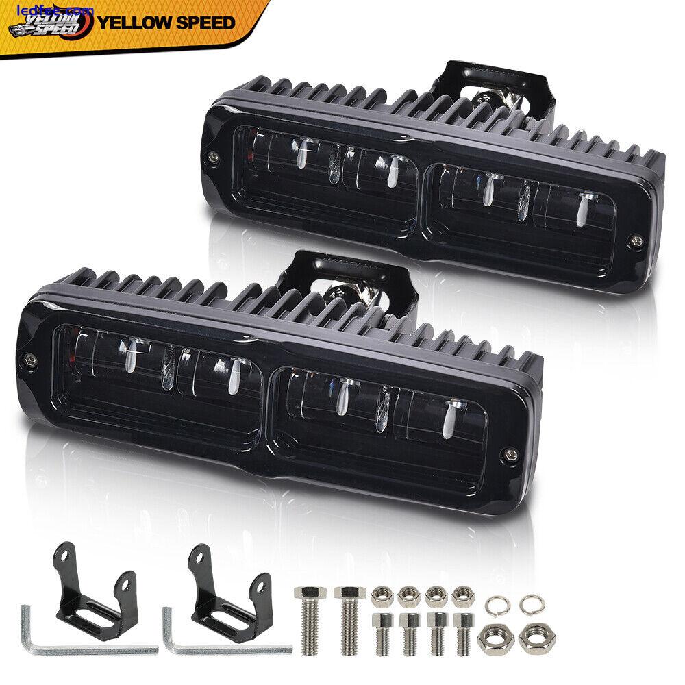 2X LED Work Light Bar Spot Pods Fog Lamp For Offroad Driving Truck 4WD SUV ATV 1 