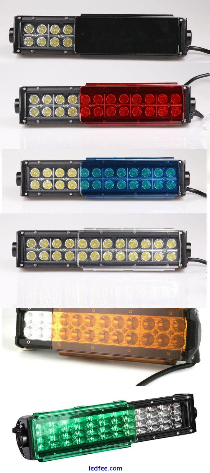 Led Work Light Bar Lens Cover  6" 8" For 12" 14" 20" 22" 32" 42" 50" 52" 54" Bar 2 