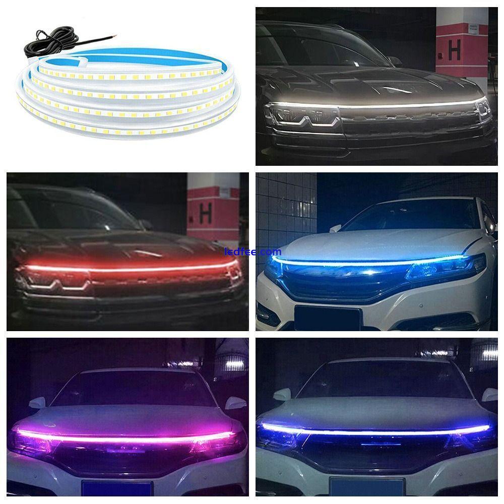 Signal Light LED Strip Tube LED Hood Lamp Car Daytime Running Light Strip 2 