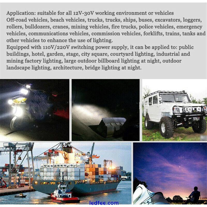 72W LED Work Light Bar Spot Beam Offroad Car Diving Truck SUV 4WD ATV 4 x 4. P5 3 