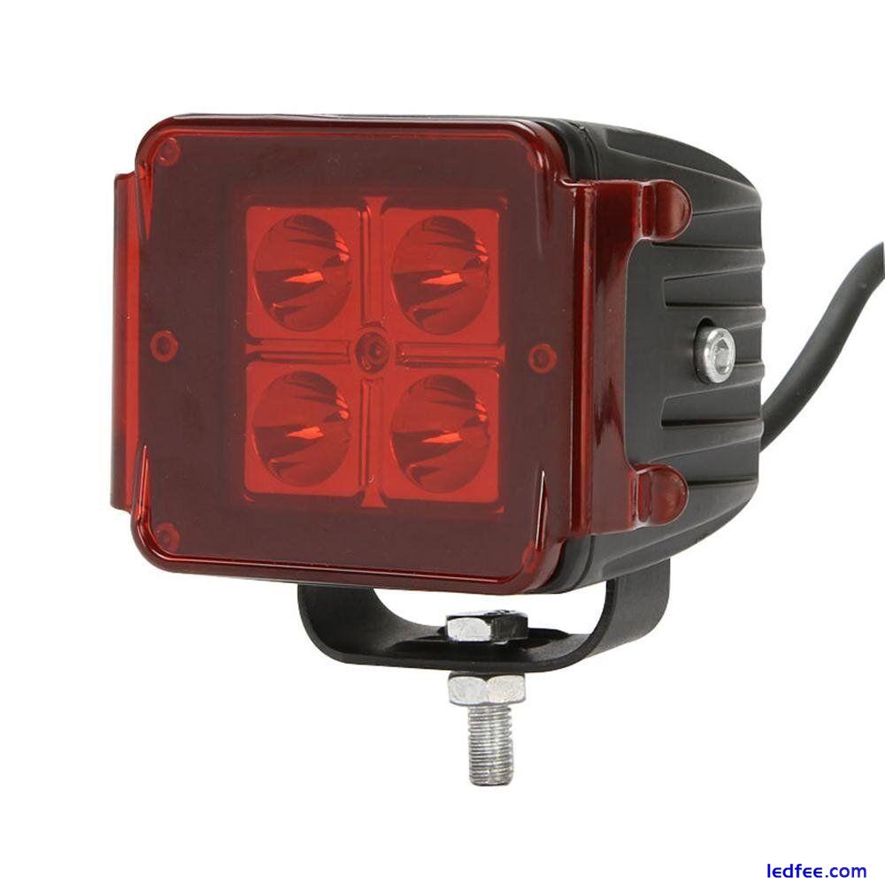 4pcs Protective Lens Cover For 3x3" Led Work Light Bar Spot Flood Pods Fog Lamp 5 