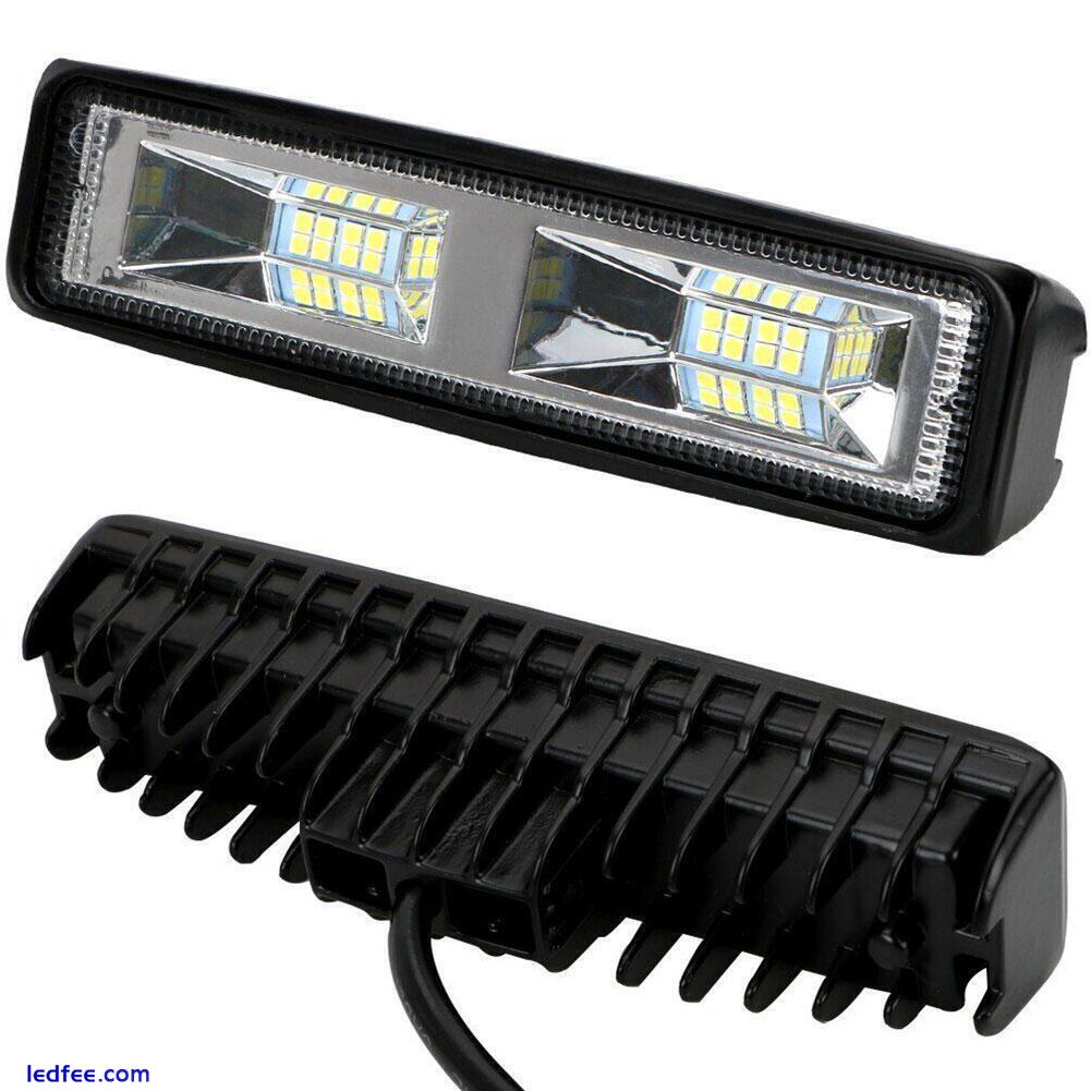 1/2x 48W LED Work Light Bar Lamp Driving Fog For Offroad Boat SUV Car Truck F7Z7 5 