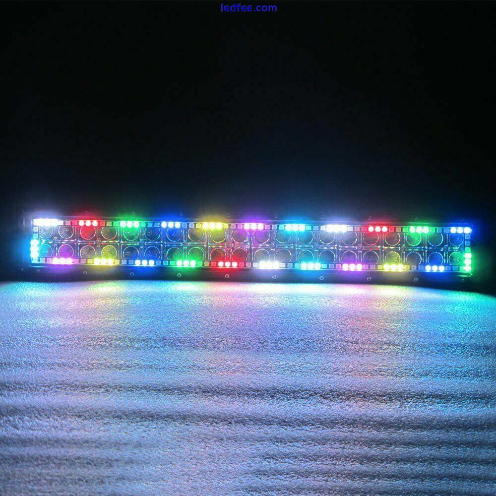 RGB Chasing 30" LED Light Bar ATV UTV 4x4 SxS LED LED Offroad Light Bluetooth 2 