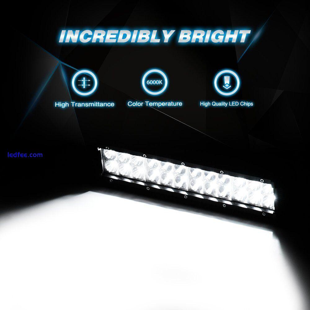 Nilight LED Light Bar 12Inch 72W Spot Flood Combo Super Bright Trucks Lights 14" 1 