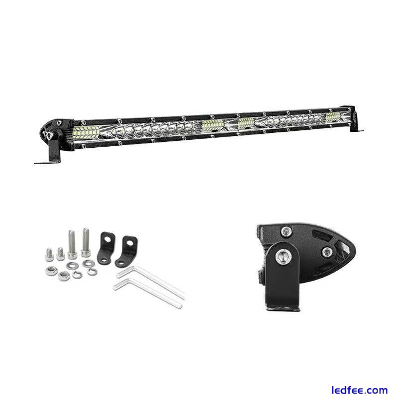 Car Universal 20" Off Road LED Bar 12V LED Work Light Bar Waterproof Driving Fog 0 