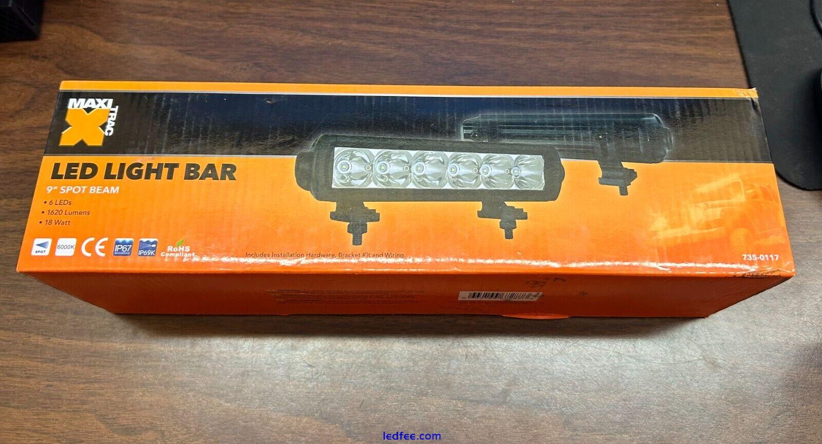 Maxi Trac LED Light Bar 9" Spot Beam - NEW! 0 