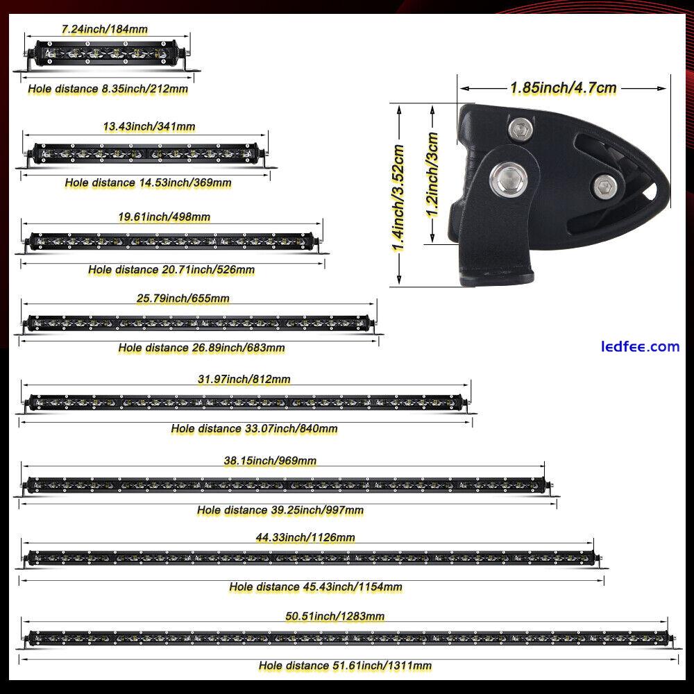 6D Slim Led Light Bar 8