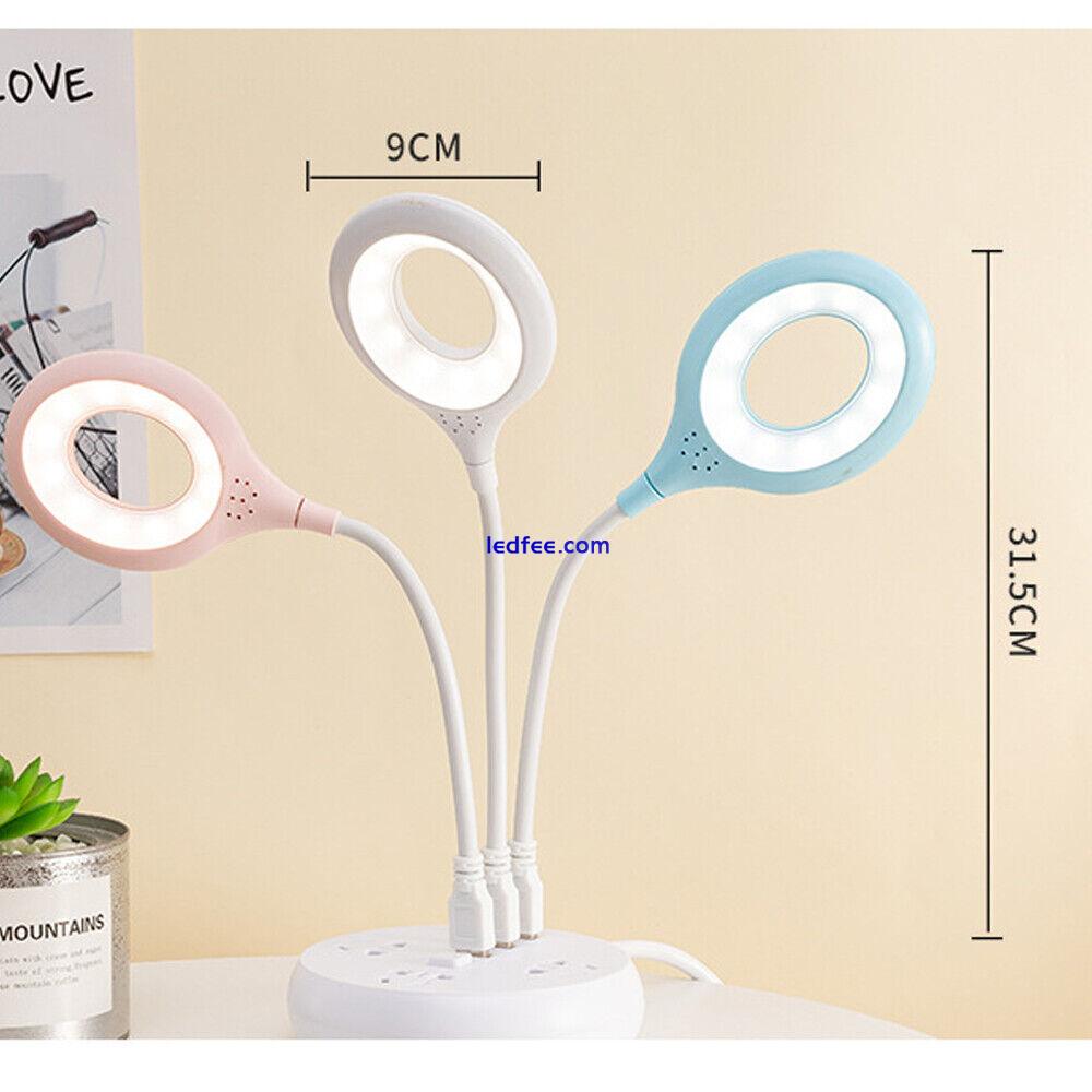 USB LED Desk Light Flexible ring Portable Notebook PC Laptop Bedside Study lamp 0 