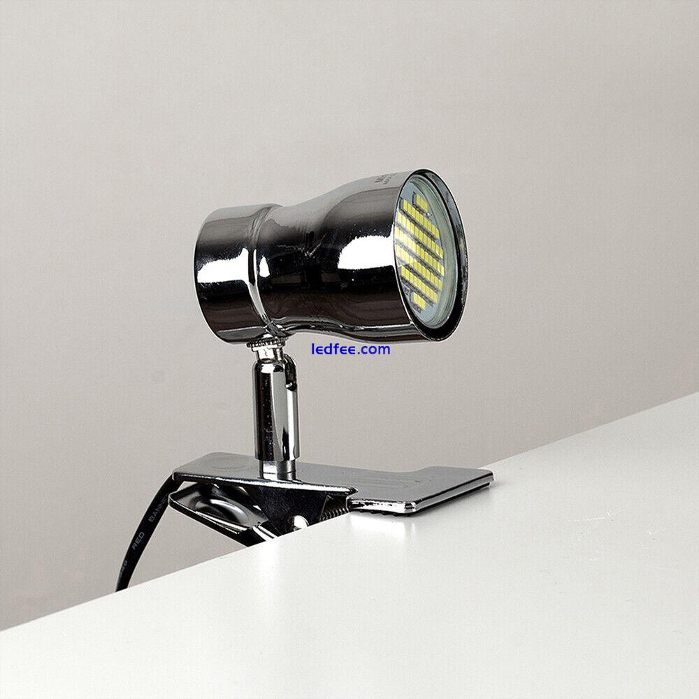 Clip On Desk Light Adjustable 10CM Table Lamp Office / Task Spotlight Lighting 3 