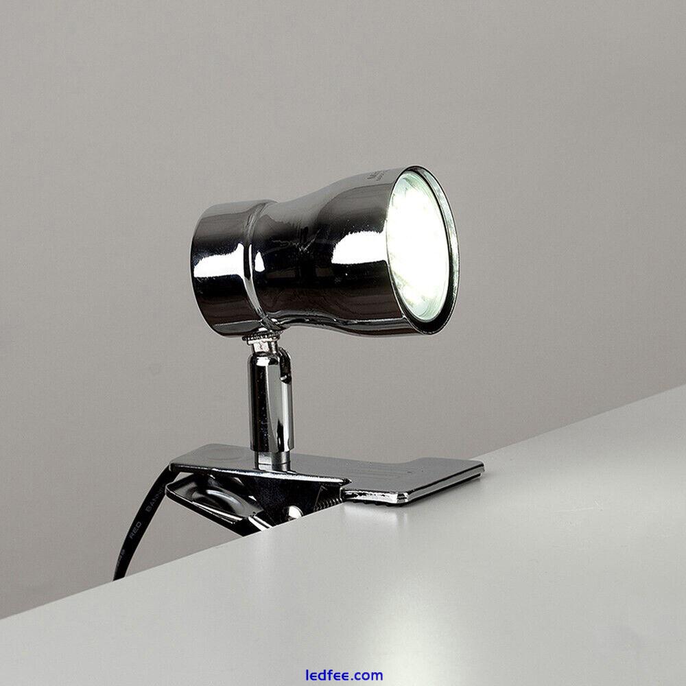 Clip On Desk Light Adjustable 10CM Table Lamp Office / Task Spotlight Lighting 4 