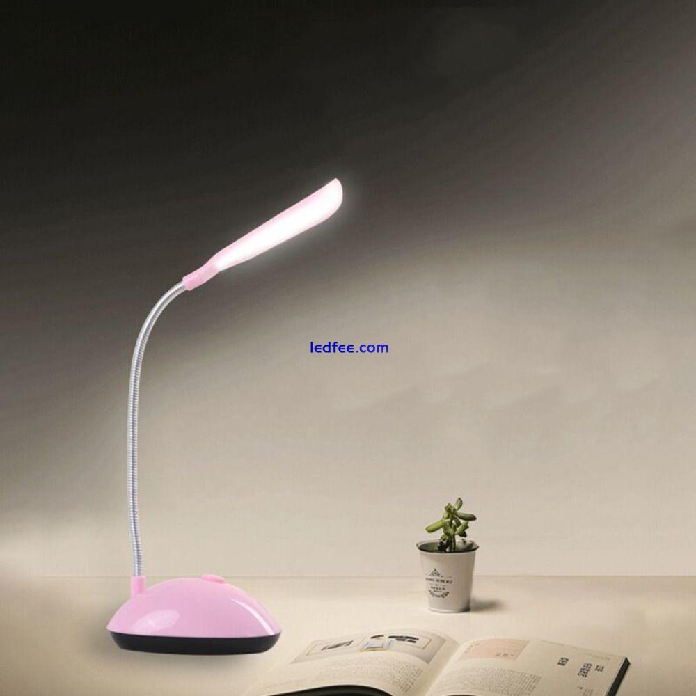 Foldable LED Desk Lamp Battery Powered Night Light  Studying Bedroom 2 