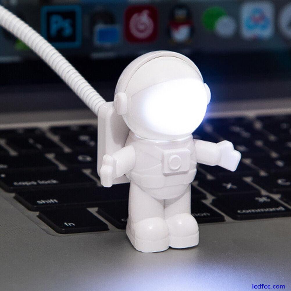 USB Night Light LED Astronaut Nightlight Reading Desk Space Decoration Lighting 4 