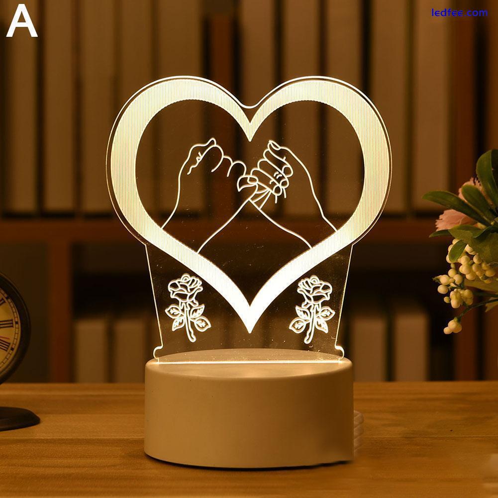 Desk LED USBNight Light Creative Bedroom Bedside Table Day Lamp gift E7E2 1 