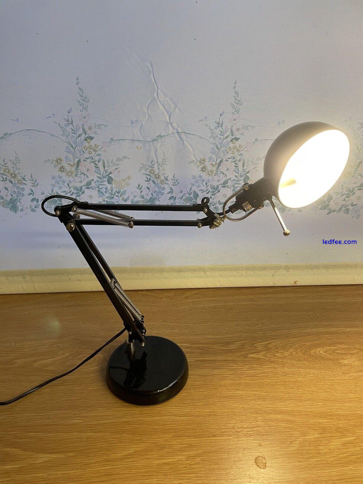 Ikea Forsa Desk Lamp Anglepoise Style Table Bedside Work Lamp Black 1 