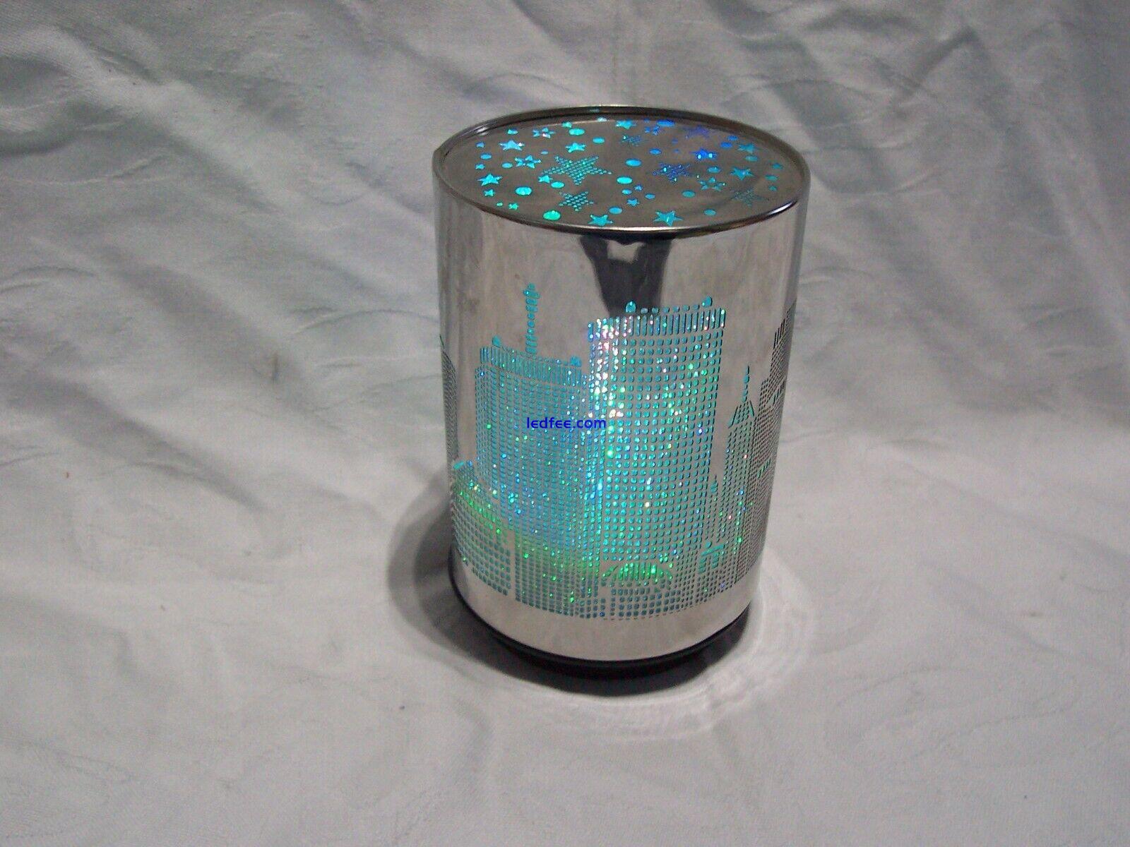 Lovely LED Colour Changing Desk Top Can Sized New York Skyscraper Light Lamp 0 