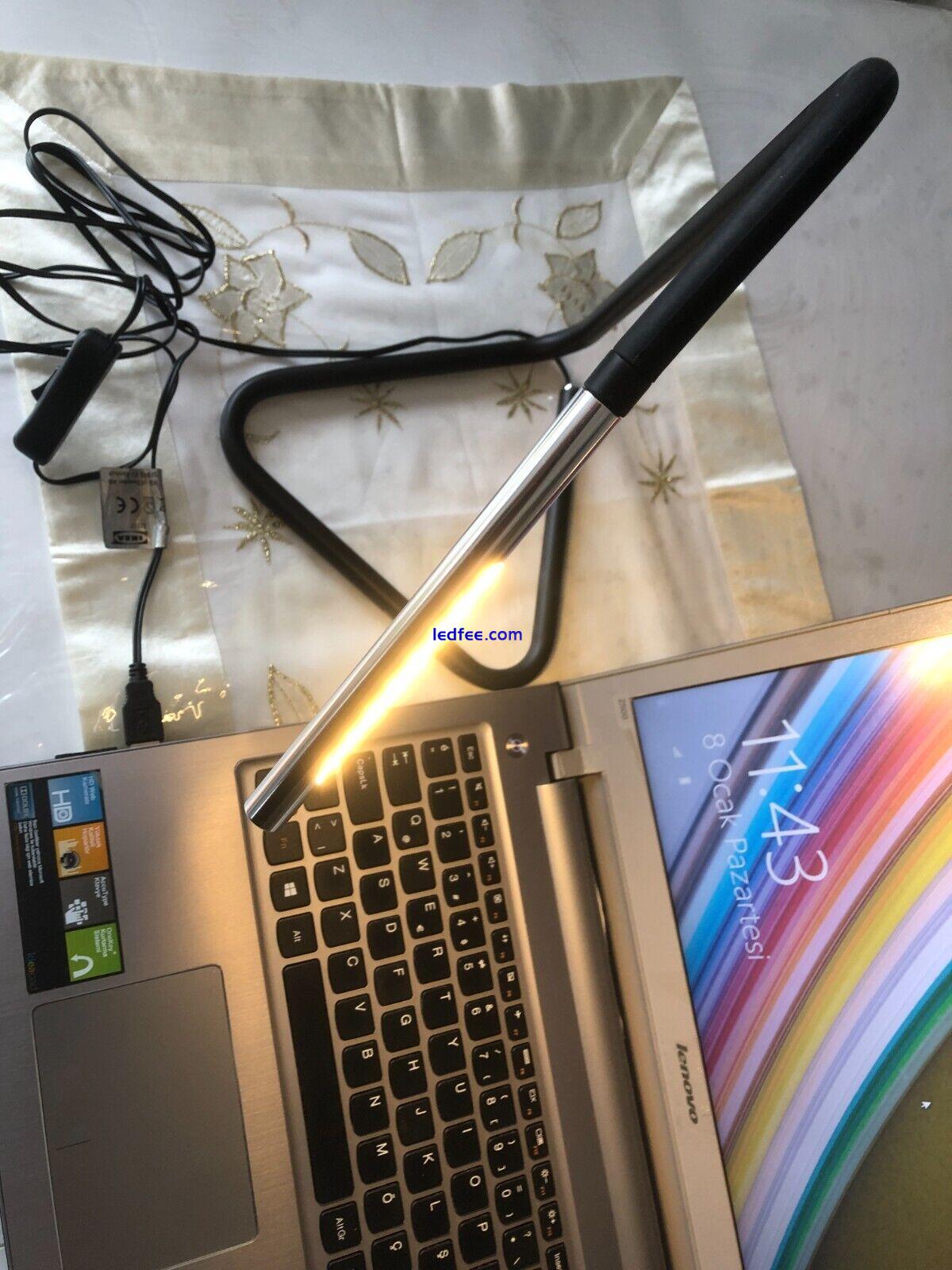 LED Desk Lamp Table Lamp Reading Lamp USB 3 