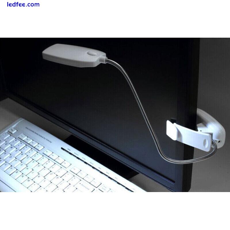 Flexible USB/Battery 28 LED Light Clip On Bed Table Desk Lamp Reading Light Lamp 3 