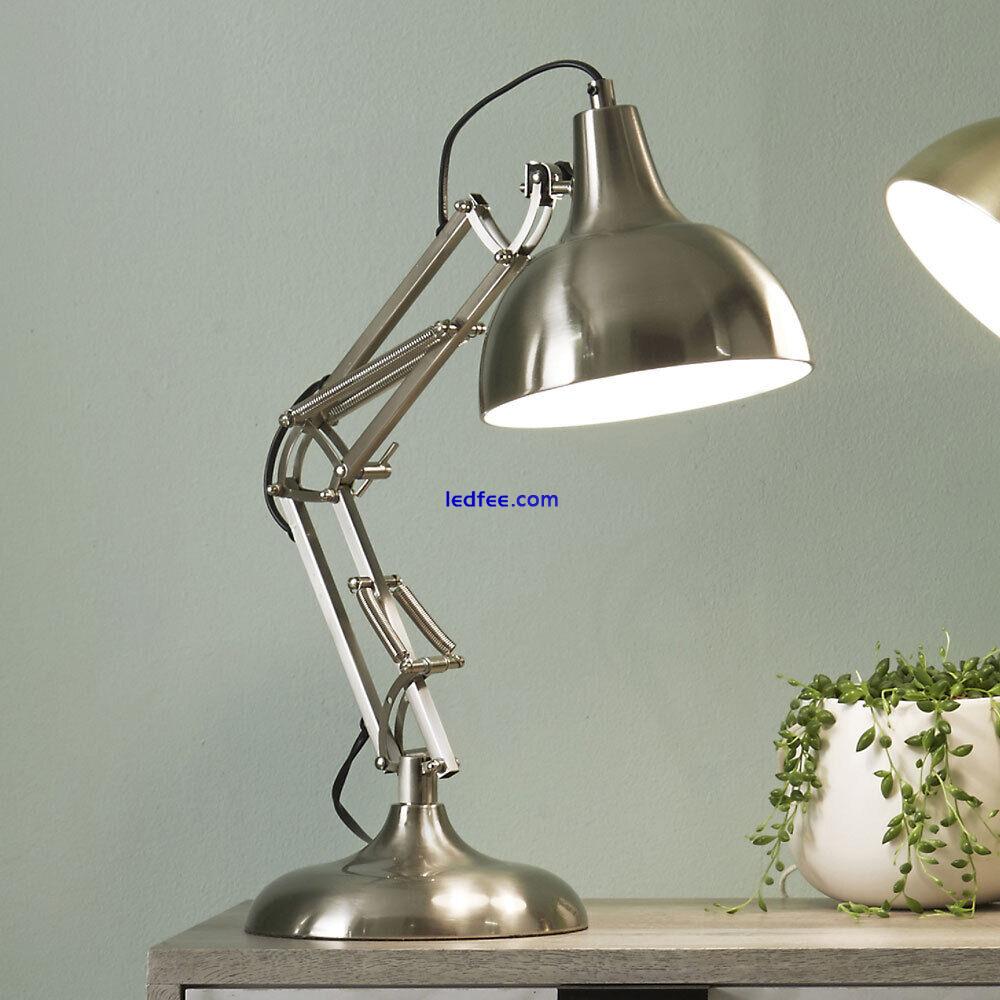 Industrial Metal Desk Lamp Table Adjustable Reading Spotlight Monitor Lights 2 