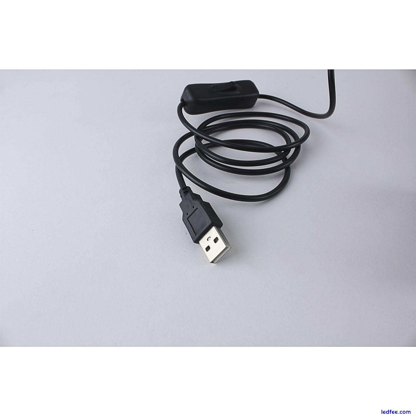 Modern Adjustable Clamp Clip On LED Reading USB Table Desk Lamp Black Chrome 2 