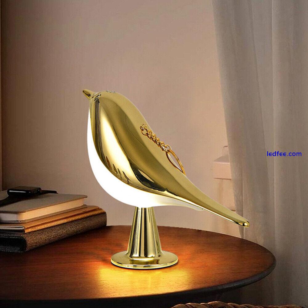 Modern Magpie Bird LED Table Lamp Bedside Night Light for Bedroom Decor Lighting 0 