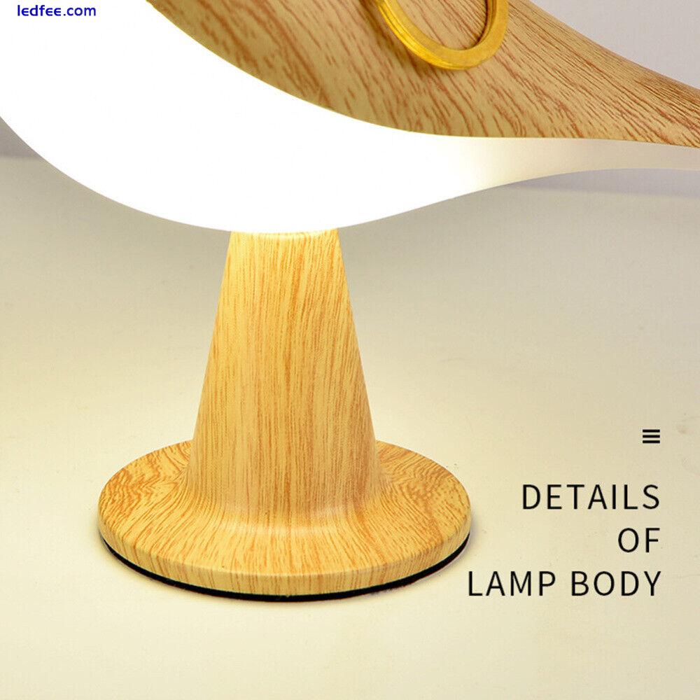 Modern Magpie Bird LED Table Lamp Bedside Night Light for Bedroom Decor Lighting 4 
