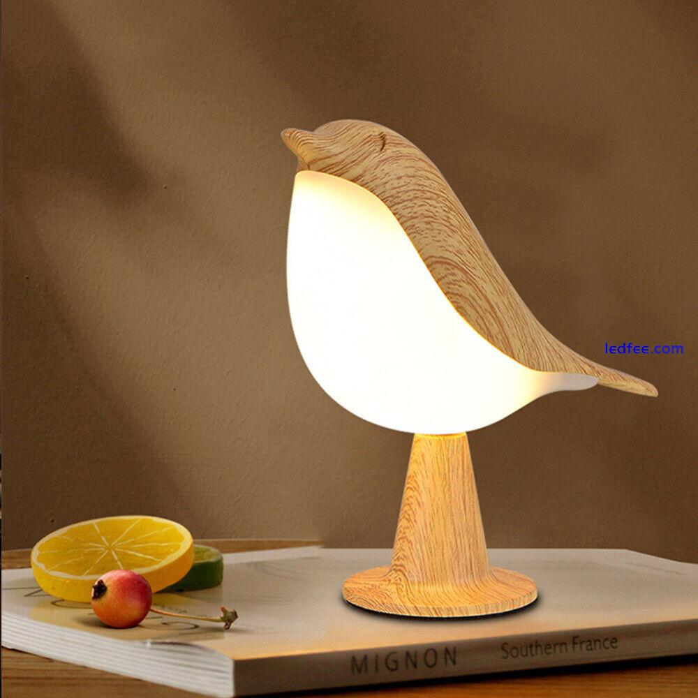 Modern Magpie Bird LED Table Lamp Bedside Night Light for Bedroom Decor Lighting 1 