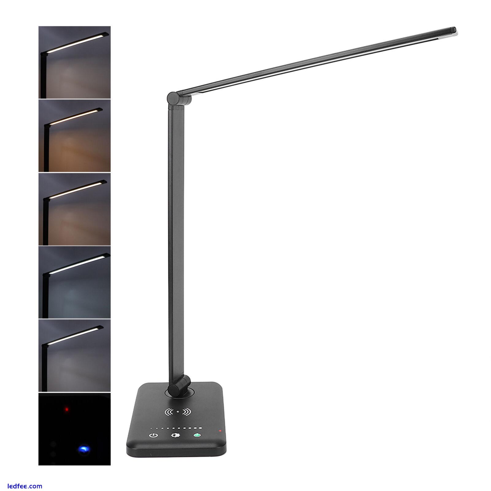 Multifunctional LED Desk Lamp 5 Gears Adjustable Table Light for Bedroom Office 1 
