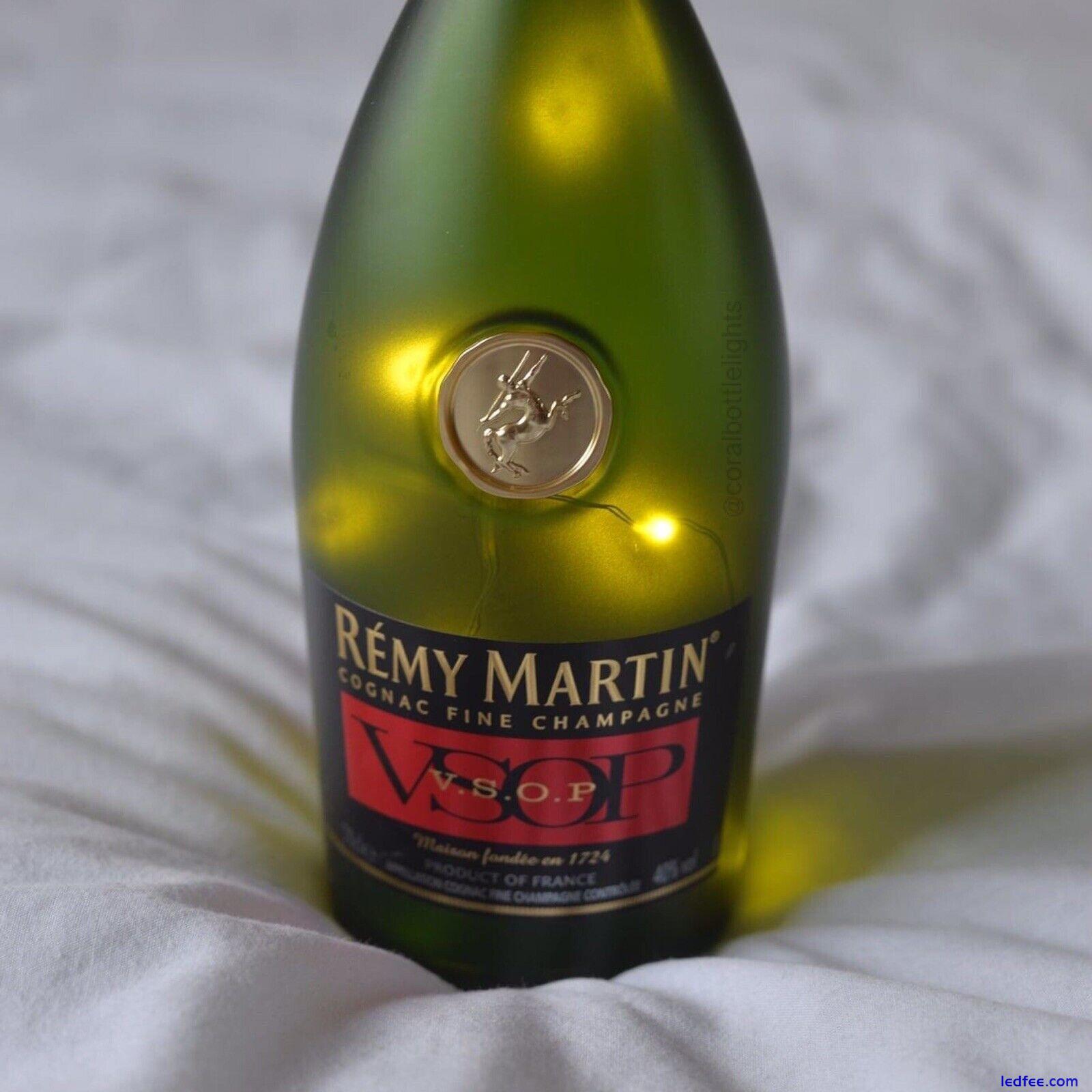 Remy Martin VSOP Brandy Green Translucent Glass Bottle Mood Light Lamp 0 