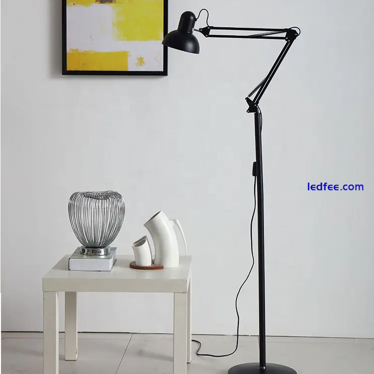 Metal Adjustable Floor Lamp Reading Task Study Desk Craft Spotlight Office Light 0 