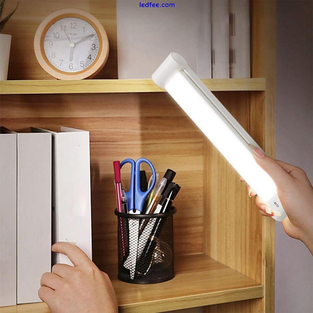 USB Rechargeable LED Desk Lamp Dimmable Book Reading Light  Home&Office 1 